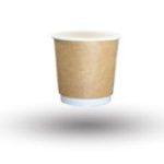 Paper Cup 4oz Double -white