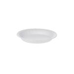 White Round Foam Plate 22 cm