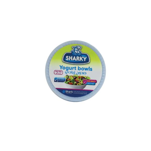 Plastic Yogurt Plate Bowls 15 cm