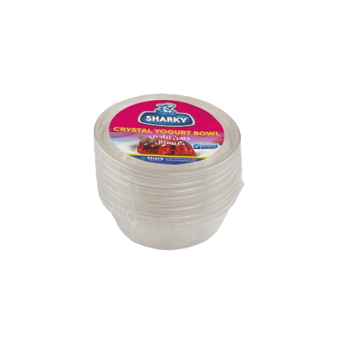 Clear Premium Plastic Bowls 10 cm