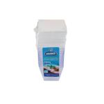 Square Crystal Cheese Cake Cup and Clear Lid