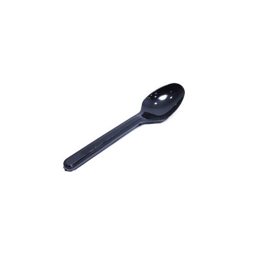 Black Plastic Spoon VIP